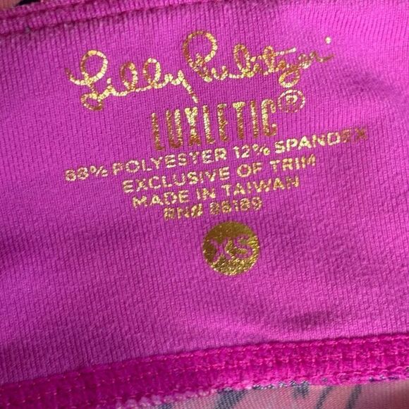 Lilly Pulitzer luxletic cropped leggings a jungle in here print - Picture 3 of 12